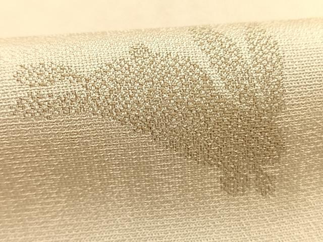 平和屋着物●訪問着　兎　舞桜文　正絹　逸品　AABL8251fy