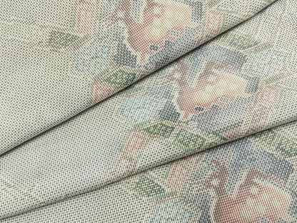 平和屋着物●本場大島紬　白大島　7マルキ　有栖川文様　正絹　逸品　未使用　AABL8277fy