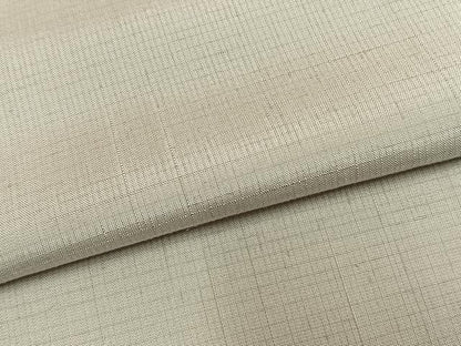 平和屋着物●結城紬　白練色　証紙付き　正絹　逸品　AABL8309fy
