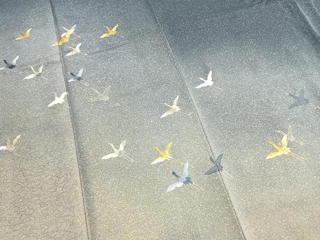 平和屋着物●色留訪問着　総刺繍　飛鳥文　暈し染め　金銀糸　さが美扱い　正絹　逸品　未使用　AABL8356fy