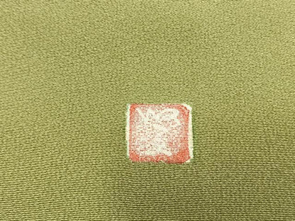 平和屋着物●豪華色留袖　作家物　刺繍　風景文　暈し染め　金糸　正絹　逸品　AABL8407fy