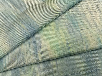 平和屋着物●上質な紬　霞文　正絹　逸品　未使用　AABL8419fy