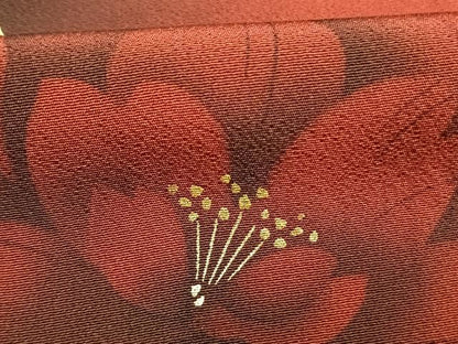 平和屋着物●豪華振袖　草花文　暈し染め　金彩　正絹　逸品　未使用　AABL8441fy