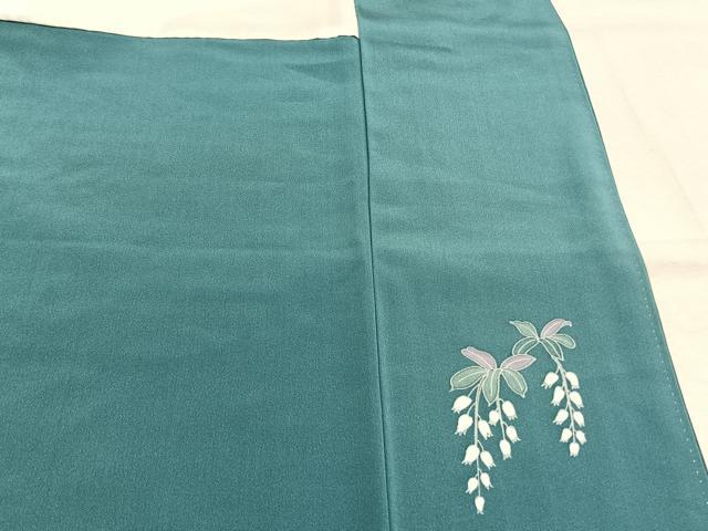 平和屋着物●訪問着　作家物　地紙花文　暈し染め　正絹　逸品　AABL8442fy
