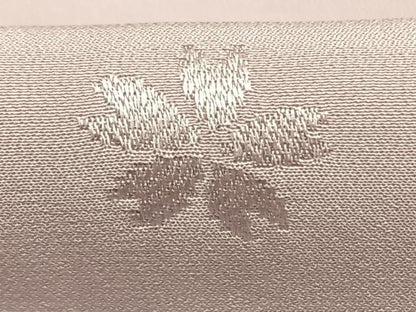 平和屋着物●振袖用長襦袢　無双仕立て　舞桜文　正絹　逸品　AABL8464fy