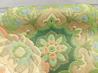 平和屋着物●豪華色留袖　作家物　寿光織　吉祥花文　金糸　正絹　逸品　AABL8493fy