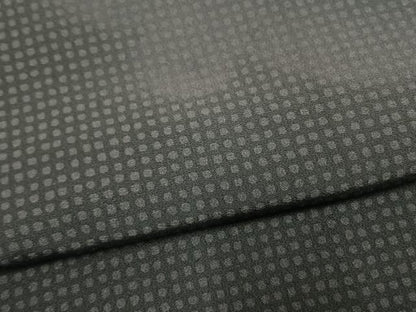 平和屋着物●訪問着　雪輪市松文様　暈し染め　正絹　逸品　AABL8509fy
