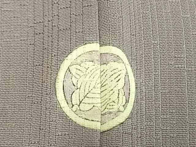 平和屋着物●訪問着　手描き　枝花文　正絹　逸品　AABL8510fy