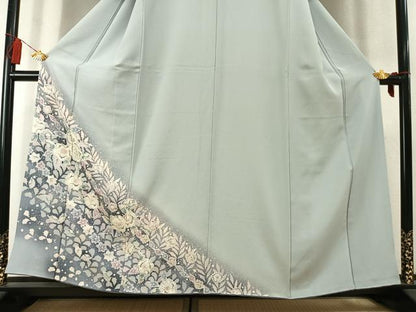 平和屋着物●訪問着　絞り　辻が花　暈し染め　やまと誂製　正絹　逸品　AABL8515fy