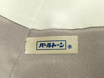 平和屋着物●上質な小紋　色紙文　金彩　正絹　逸品　AABL8522fy