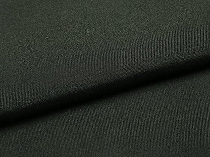 平和屋着物●男性　黒紋付　羽織セット　正絹　逸品　AABL8527fy