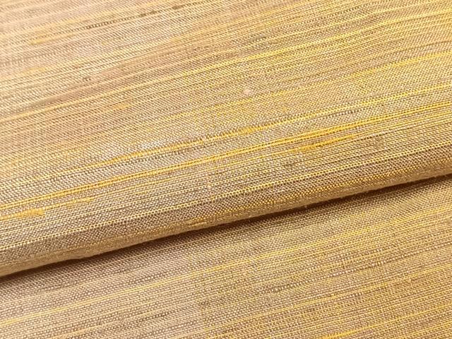 平和屋着物●上質な紬　霞文　正絹　逸品　AABL8536fy