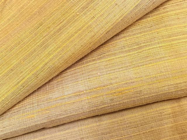 平和屋着物●上質な紬　霞文　正絹　逸品　AABL8536fy