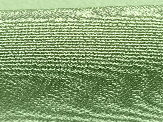 平和屋着物●上質な色無地　作家物　山葵色　正絹　逸品　AABL8570fy
