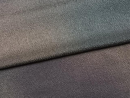 平和屋着物●上質な小紋　霞文　暈し染め　鬼しぼ縮緬　正絹　逸品　AABL8576fy