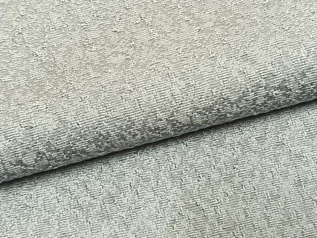 平和屋着物●上質な色無地　紋意匠　灰青色　正絹　逸品　未使用　AABL8702fy
