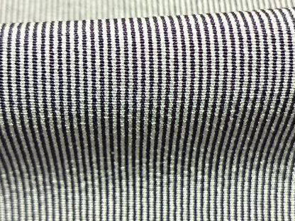 平和屋着物●小紋師　宍戸陵　江戸小紋　万筋　紫色×白色　正絹　逸品　AABL8721fy