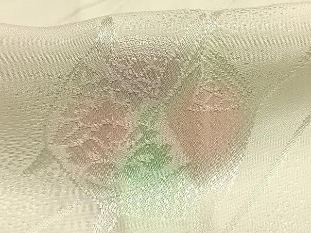 平和屋着物●長襦袢　無双仕立て　糸巻文　暈し染め　正絹　逸品　AABL8738fy