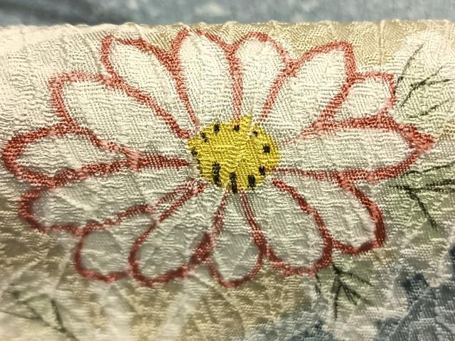 平和屋着物●訪問着　花丸文　暈し染め　正絹　逸品　未使用　AABL8740fy