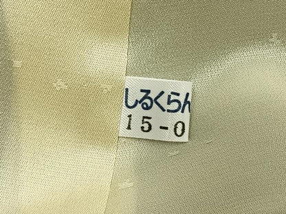 平和屋着物●訪問着　舞葉銀杏楓文　暈し染め　金彩　正絹　逸品　AABL8757fy