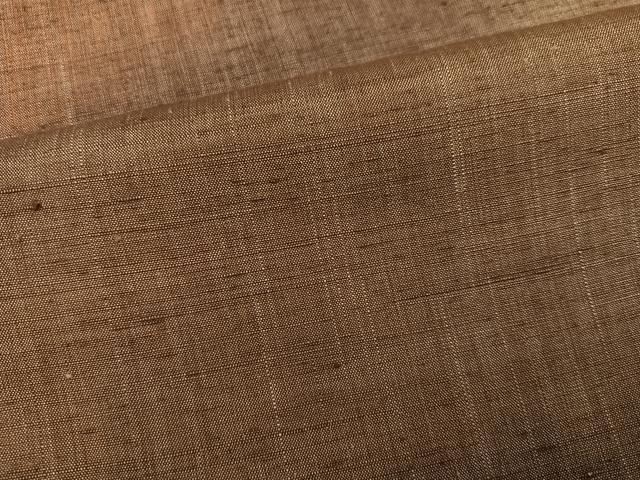 平和屋着物●菅原工房　菅原結作　漢方染紬　霞文　証紙付き　正絹　逸品　AABL8780ph