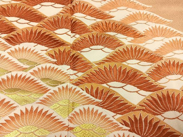 平和屋着物●豪華色留袖　刺繍　松　金彩　正絹　逸品　AABL8786ph