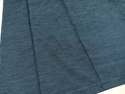 平和屋着物●男性　紬　アンサンブル　霞文　正絹　逸品　未使用　AABL8794ph