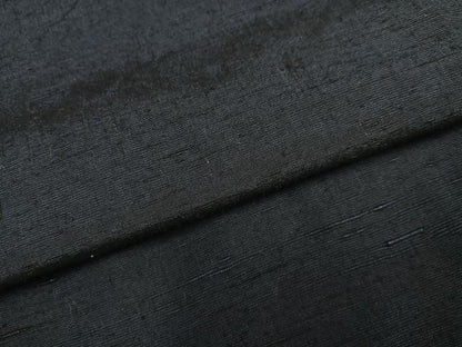 平和屋着物●男性　紬　色無地　藍鉄色　正絹　逸品　AABL8883ph