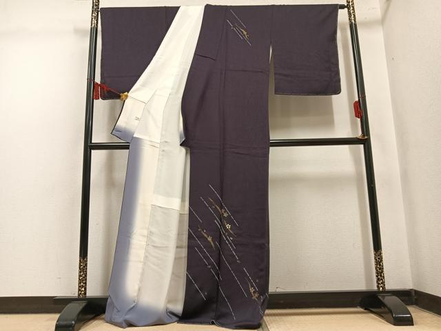 平和屋着物●訪問着　舞桜　金彩　正絹　逸品　未使用　AABL8884ph