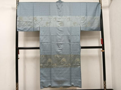 平和屋着物●男性　長襦袢　袷　達磨　ダルマ　正絹　逸品　AABL8909ph