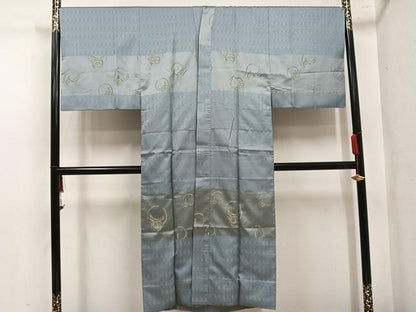 平和屋着物●男性　長襦袢　袷　達磨　ダルマ　正絹　逸品　AABL8909ph