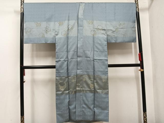 平和屋着物●男性　長襦袢　袷　達磨　ダルマ　正絹　逸品　AABL8909ph