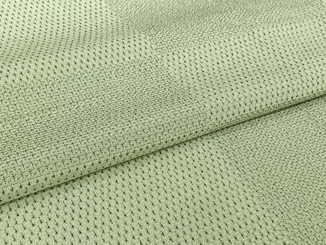 平和屋着物▽本塩沢　単衣　110亀甲　横段文　正絹　逸品　AABL8939jh