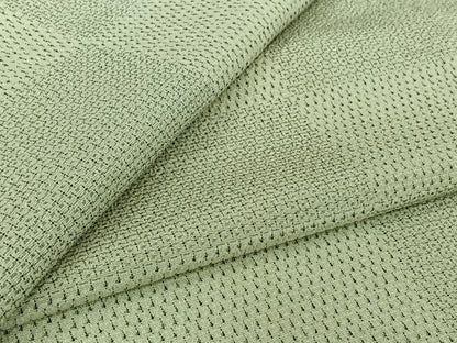 平和屋着物▽本塩沢　単衣　110亀甲　横段文　正絹　逸品　AABL8939jh