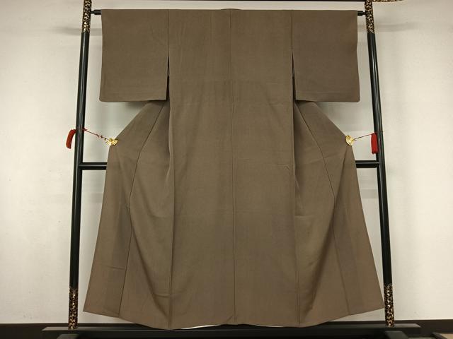平和屋着物▽江戸小紋　単衣　鮫小紋柄　やまと誂製　正絹　逸品　AABL8956jh