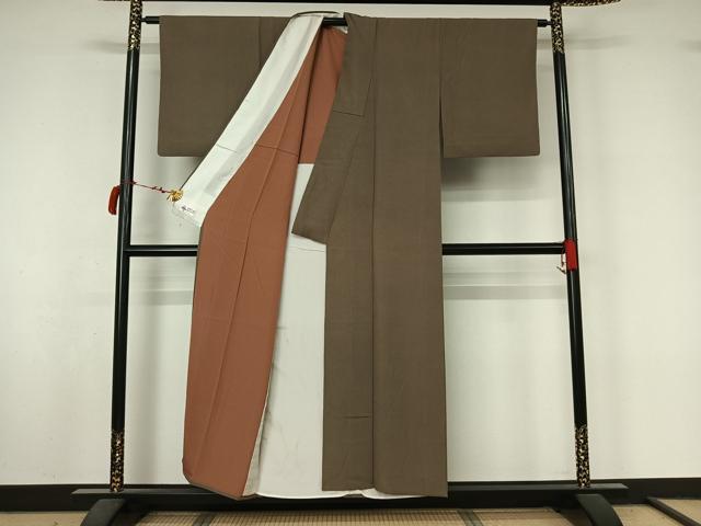 平和屋着物▽江戸小紋　単衣　鮫小紋柄　やまと誂製　正絹　逸品　AABL8956jh