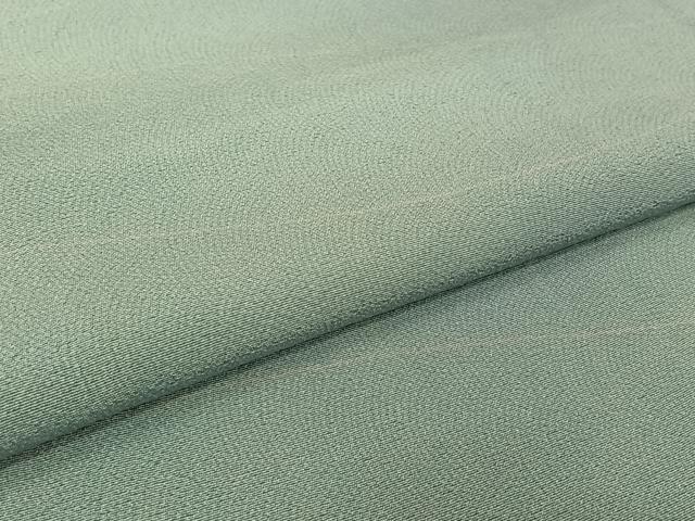 平和屋着物▽上質な小紋　単衣　霞文　鮫小紋柄　暈し染め　正絹　逸品　AABL8960jh