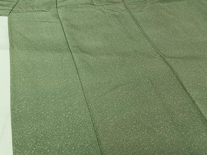 平和屋着物▽上質な小紋　単衣　霞文　正絹　逸品　AABL9006jh