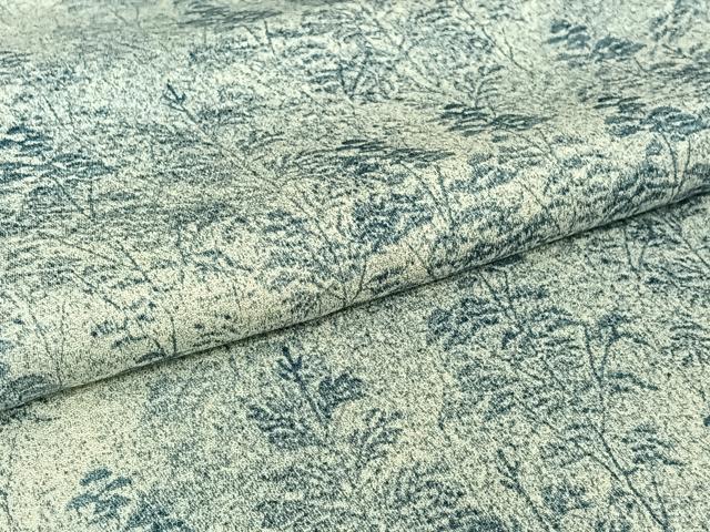 平和屋着物▽訪問着　単衣　樹林文　正絹　逸品　AABL9007jh