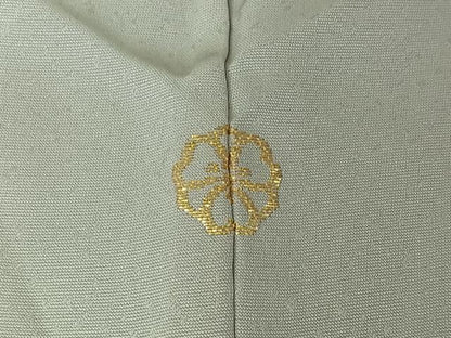 平和屋着物▽訪問着　単衣　燕子花　金彩　正絹　逸品　AABL9016jh