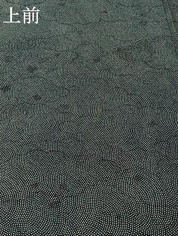 平和屋着物▽江戸小紋　単衣　雲重ね文　鮫小紋柄　正絹　逸品　AABL9020jh