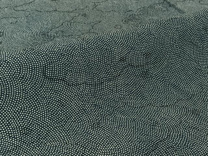 平和屋着物▽江戸小紋　単衣　雲重ね文　鮫小紋柄　正絹　逸品　AABL9020jh