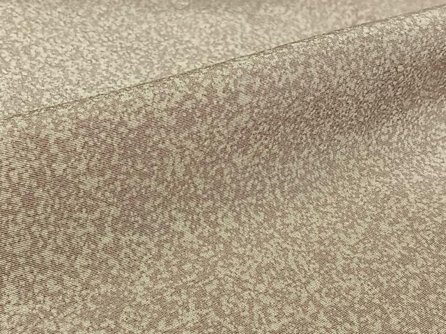 平和屋着物▽上質な小紋　単衣　霞文　たたき染め　正絹　逸品　AABL9038jh