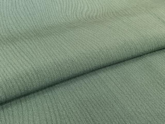 平和屋着物▽上質な小紋　単衣　作家物　霞文　暈し染め　正絹　逸品　AABL9045jh