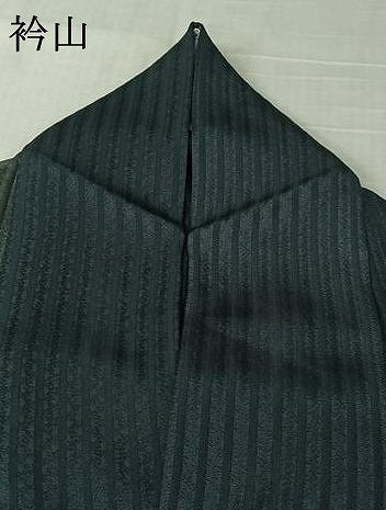 平和屋着物▽お召　単衣　霞文　暈し染め　正絹　逸品　AABL9077jh