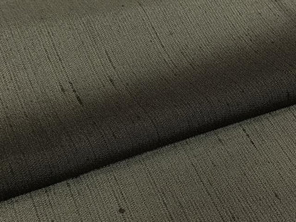 平和屋着物▽上質な紬　単衣　横段文　正絹　逸品　AABL9086jh