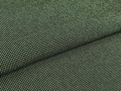 平和屋着物▽お召　単衣　格子　正絹　逸品　AABL9087jh