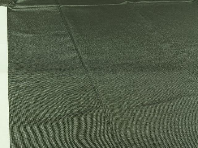 平和屋着物▽本塩沢　やまだ織　単衣　霞文　正絹　逸品　AABL9088jh