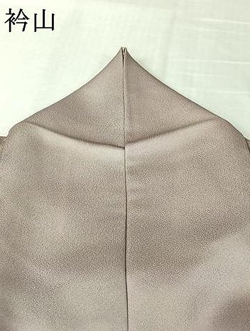 平和屋着物▽上質な小紋　単衣　霞文　銀通し地　正絹　逸品　AABL9091jh