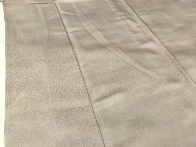 平和屋着物▽上質な小紋　単衣　霞文　銀通し地　正絹　逸品　AABL9091jh